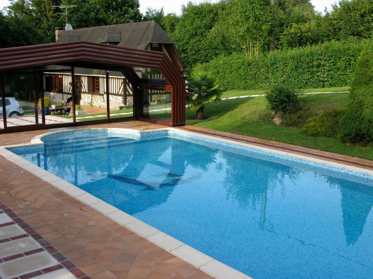 Genneville Maison Avec Piscine A Honfleurヴィラ エクステリア 写真